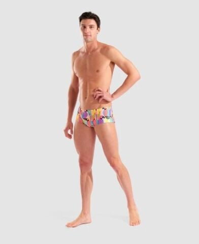 MEN'S ARENA TROPICAL DELIGHT SWIM LOW WAIST