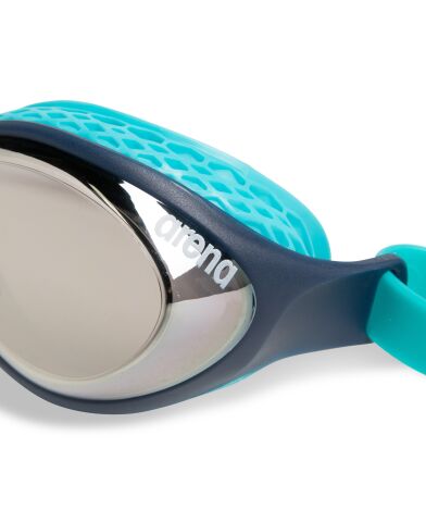 Air Jr Mirror silver-navy-water çocuk yüzme gözlüğü (6-12 yaş)