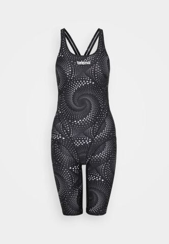 WOMEN'S ARENA PRINTED FULL BODY/TEAM BLACK kadın mayosu