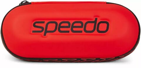 SPEEDO GOGGLES STORAGE RED