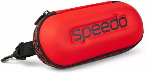 SPEEDO GOGGLES STORAGE RED