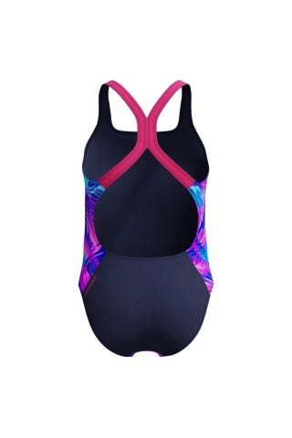 SPEEDO ALLOVER PRINT POWERBACK JF PNK/BLU