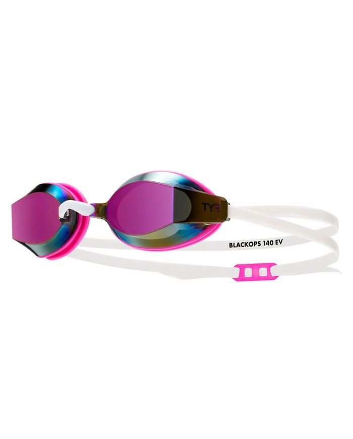 Black Ops 140 EV White Pink Aynalı Kadın Yüzücü Yarış Gözlüğü - 126