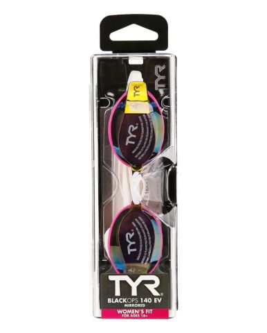 Black Ops 140 EV White Pink Aynalı Kadın Yüzücü Yarış Gözlüğü - 126