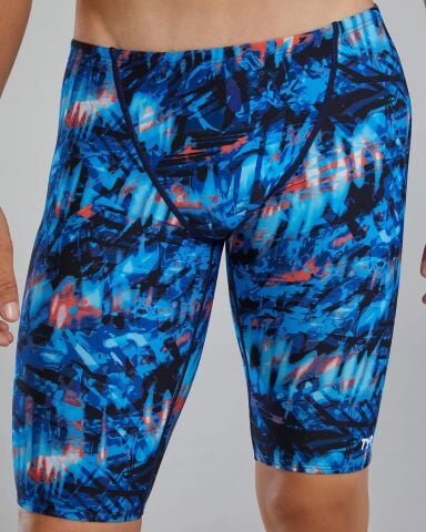 Men's Durafast Lite® Jammer - Seismo Red White Blue Erkek Mayosu