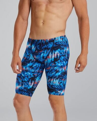 Men's Durafast Lite® Jammer - Seismo Red White Blue Erkek Mayosu