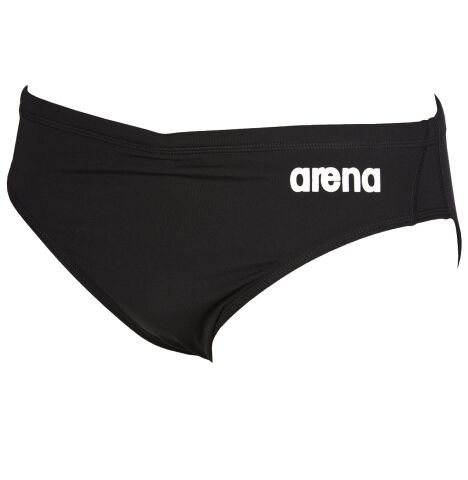 M SOLID BRIEF ERKEK YÜZÜCÜ MAYOSU / BLACK- WHITE F 75 (UK 30)