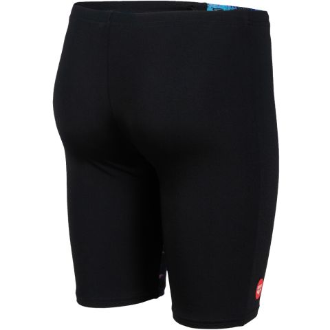 B CRAZY ARENA SWIM JAMMER PLACEMENT ERKEK ÇOCUK YÜZÜCÜ MAYOSU/BLACK-MULTI