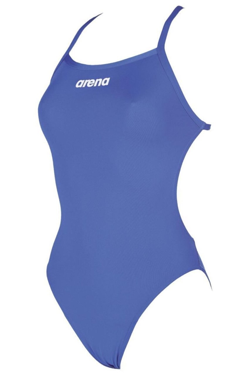 W SOLID LIGHT TECH HIGH L KADIN YÜZÜCÜ MAYOSU  / ROYAL-WHITE ( F34/14-15 YAŞ KARŞILIĞIDIR.)