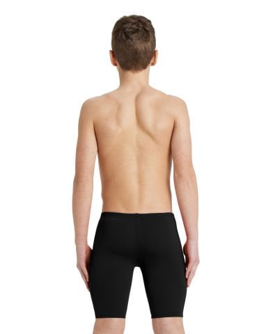 B TEAM SWIM JAMMER SOLID ERKEK ÇOCUK YÜZÜCÜ MAYOSU/BLACK-WHITE