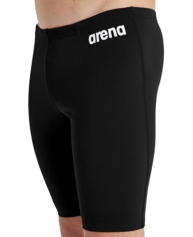 B TEAM SWIM JAMMER SOLID ERKEK ÇOCUK YÜZÜCÜ MAYOSU/BLACK-WHITE