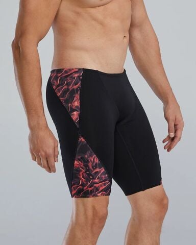 TYR Durafast Elite® Men's Blade Splice Jammer /black red erkek mayosu