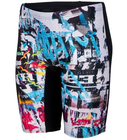 B SWIM JAMMER PLACEMENT ERKEK ÇOCUK YÜZÜCÜ MAYOSU/BLACK-MULTI