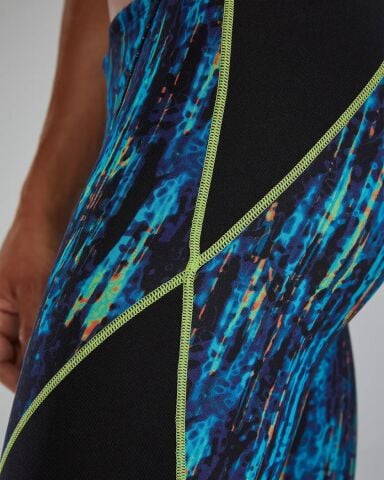 Men's Durafast Elite® Jammer Aurora Blue Rainbow Erkek Mayosu