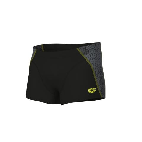 MENS ARENA CAMO KIKKO SWIM SHORTS /BLACK