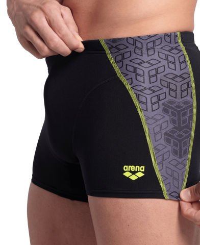 MENS ARENA CAMO KIKKO SWIM SHORTS /BLACK