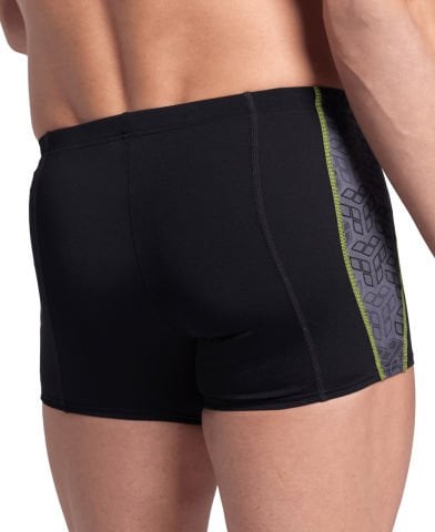 MENS ARENA CAMO KIKKO SWIM SHORTS /BLACK