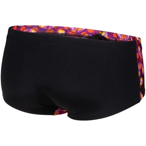 M CRAZY ARENA SWIM LOW WAIST SHORT ERKEK YÜZÜCÜ MAYOSU /BLACK-MULTI