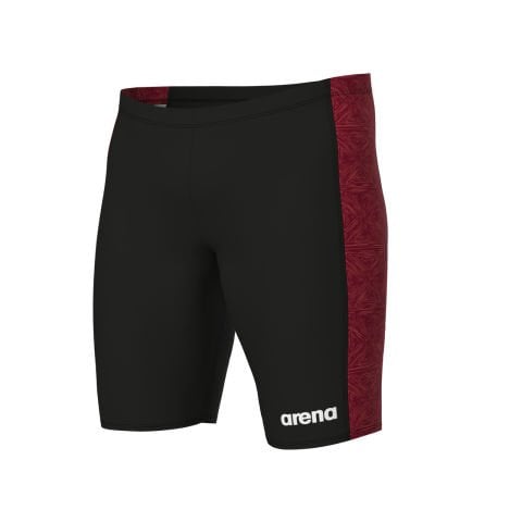 MENS ARENA ABSTRACT TILES SWIM JAMMER/BLACK