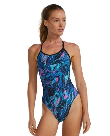Women's Durafast Elite CrosscutTie Back Marmaris Kadın Mayosu