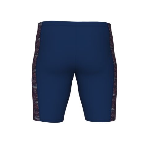 MENS ARENA ABSTRACT TILES SWIM JAMMER/NAVY-TEAM REDWHITEBLUE