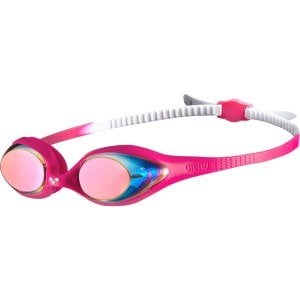 SPIDER JR MİRROR  ÇOCUK YÜZÜCÜ GÖZLÜĞÜ /WHITE-PINK-FUCHSIA
