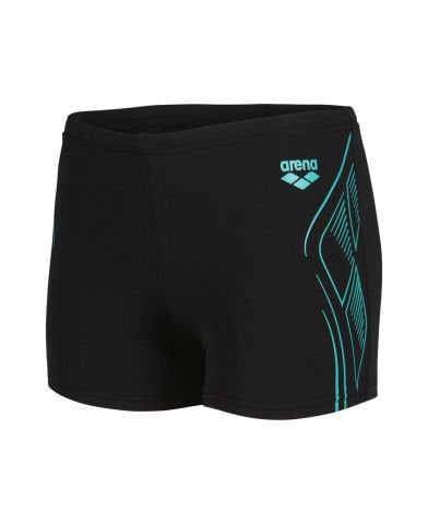 BOYS ARENA REFLECTING SWIM SHORT/BLACK
