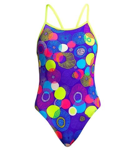 FUNKITA SINGLE STRAP LOVE BITE KIZ ÇOCUK MAYOSU