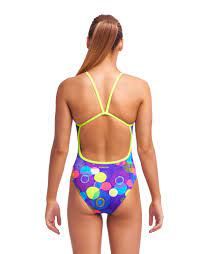 FUNKITA SINGLE STRAP LOVE BITE KIZ ÇOCUK MAYOSU