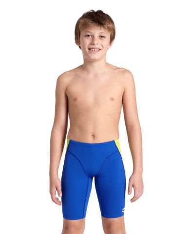 BOYS ARENA SWIM JAMMER PANEL/ROYAL/SOFT GREEN