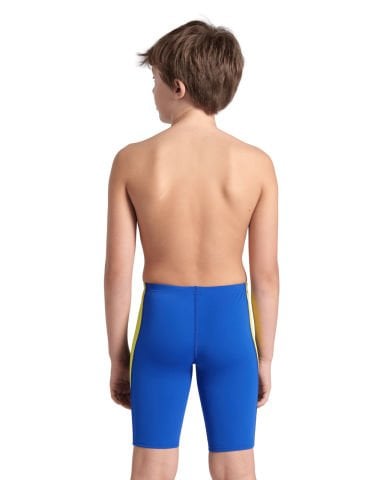 BOYS ARENA SWIM JAMMER PANEL/ROYAL/SOFT GREEN