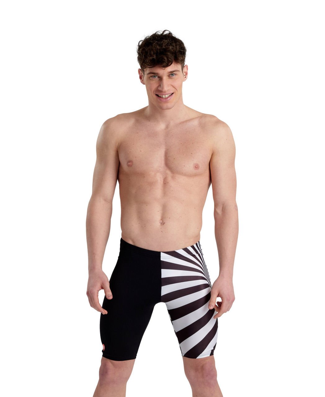 M CRAZY SWIM JAMMER PLACEMENT ERKEK YÜZÜCÜ MAYOSU/BLACK-BLACK-MULTI