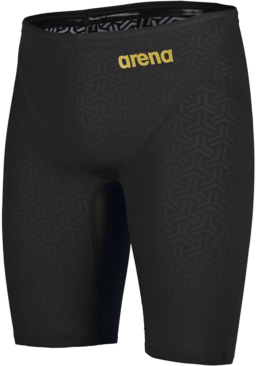 M CARBON GLIDE JAMMER ERKEK YARIŞ MAYOSU / BLACK-GOLD, ELIT SPOR