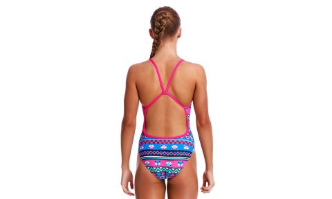 FUNKITA SINGLE STRAP MISS FOXY KIZ ÇOCUK YÜZÜCÜ MAYOSU 12-13