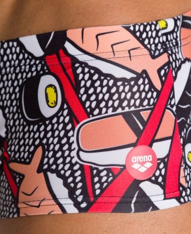 M CRAZY SUSHI LOW WAITS SHORT ERKEK YÜZÜCÜ MAYOSU /  BLACK MULTI