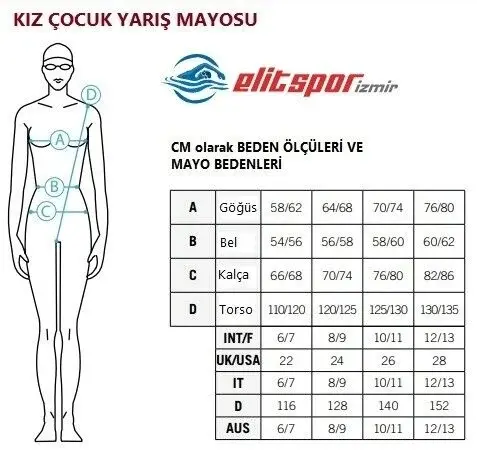 G POWERSKIN ST 2.0 OPEN BACK KIZ ÇOCUK YARIŞ MAYOSU /RED