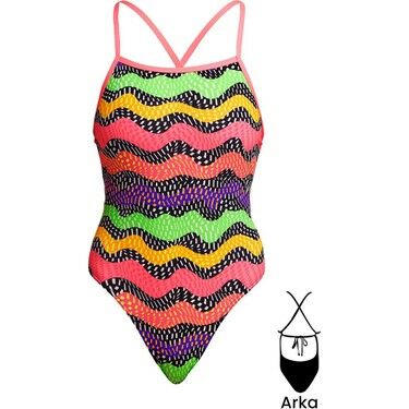 FUNKITA TMT WORM BURNER KIZ ÇOCUK YÜZÜCÜ MAYOSU