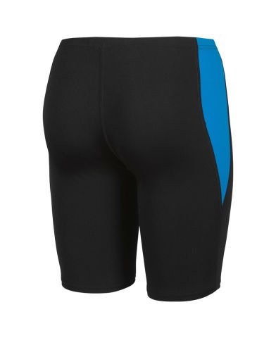 BOYS ARENA SWIM JAMMER PANEL ERKEK ÇOCUK YÜZÜCÜ MAYOSU/BLACK-BLUE RIVER