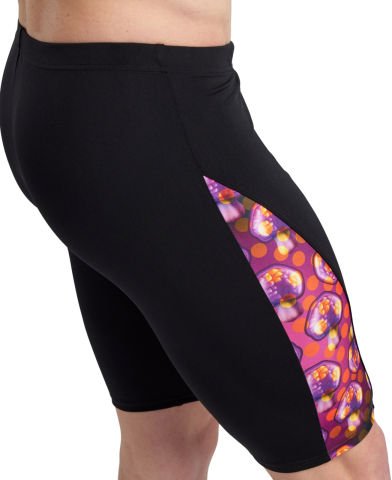 M CRAZY ARENA SWIM JAMMER ALLOVER PANEL ERKEK YÜZÜCÜ MAYOSU/BLACK MULT