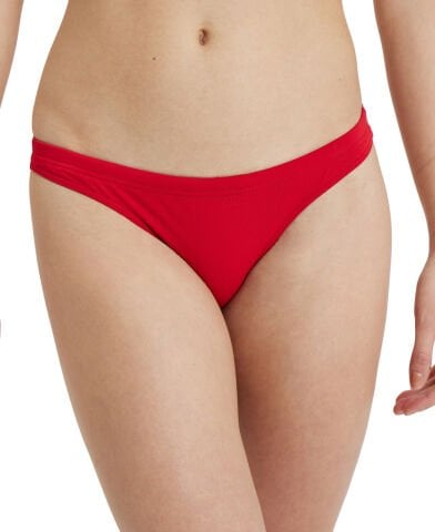 WOMEN'S TEAM SWIM BOTTOM SOLID/RED