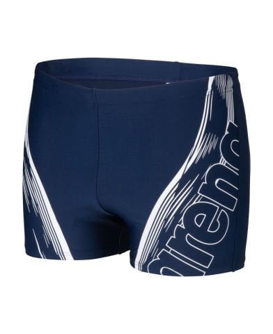 MENS SWIM SHORT GRAPHIC ERKEK YÜZÜCÜ MAYOSU /NAVY-WHITE