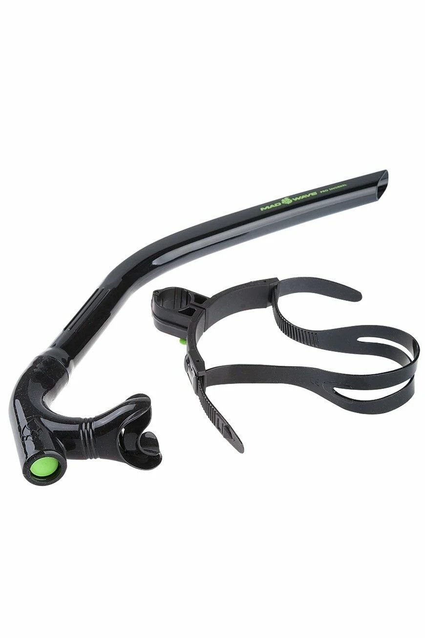 MADWAVE PRO SNORKEL / BLACK YETİŞKİN ŞNORKEL