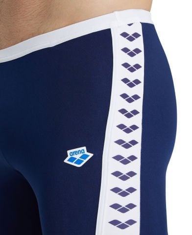 M ARENA ICONS SWIM JAMMER SOLID ERKEK YÜZÜCÜ MAYOSU/NAVY-WHITE