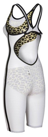 W PWSKIN CARBON AIR FBSLOB LTD EDITION KADIN YARIŞ MAYOSU / WHITE BLACK