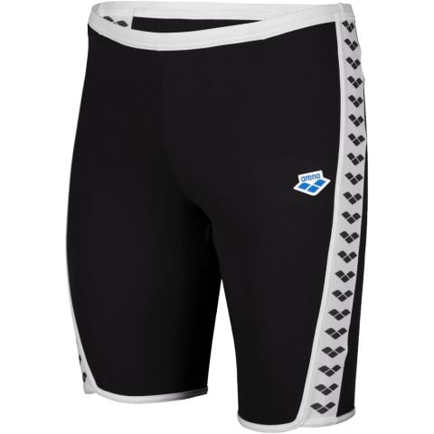 M ARENA ICONS SWIM JAMMER SOLID ERKEK YÜZÜCÜ MAYOSU /BLACK-WHITE