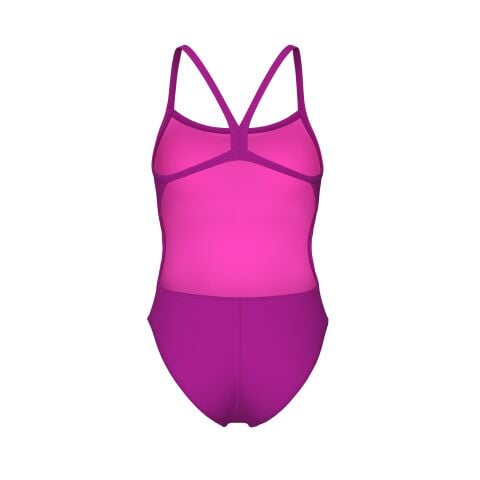 WOMENS TEAM SWIMSUIT CHALLANGE SOLID VERY FUSCHIA kadın mayosu