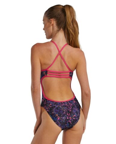 Women's Durafast Elite TrinityFit Stipple Petunia Kadın Mayosu