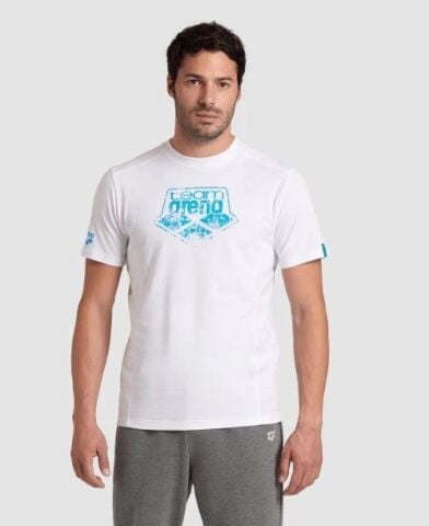 ARENA TSHIRT LOGO COTTON / WHITE