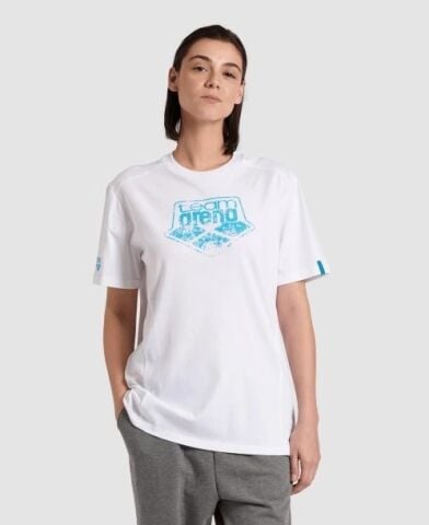ARENA TSHIRT LOGO COTTON / WHITE