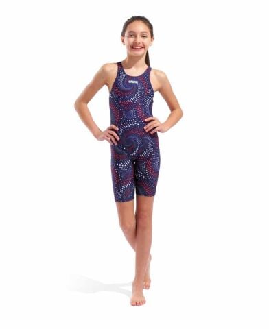 GIRL'S ARENA PRINTED FULL BODY/TEAM REDWHITEBLUE